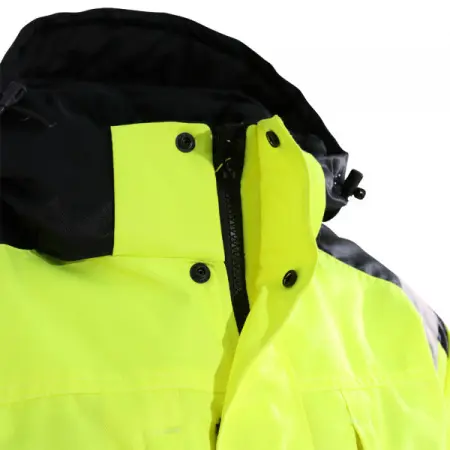 Куртка Brodeks KW 216 зимняя сигнальная (желтый/черный) Куртка Brodeks KW 216 зимняя сигнальная (желтый/черный)