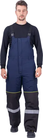 Костюм УРАГАН-УЛЬТРА с ПК зимний (т.синий/черный)