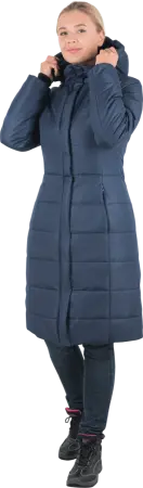 Пальто ФЬЮЖЕН женское зимнее (т.синий)