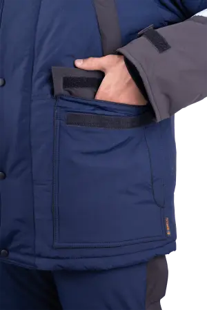 Костюм УРАГАН-УЛЬТРА с ПК зимний (т.синий/черный)