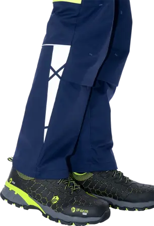 Брюки ACTIVE FLEX / АКТИВ ФЛЕКС (т.синий/флуоресцентный желтый)