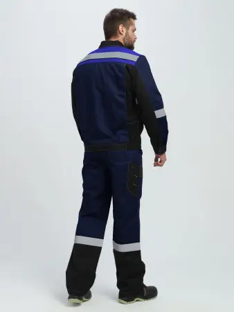 Костюм ВИВАТ-2 ПРЕМИУМ CH МВО с ПК (т.синий/черный/васильковый)