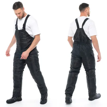 Костюм ОХРАННИК зимний с ПК (черный)