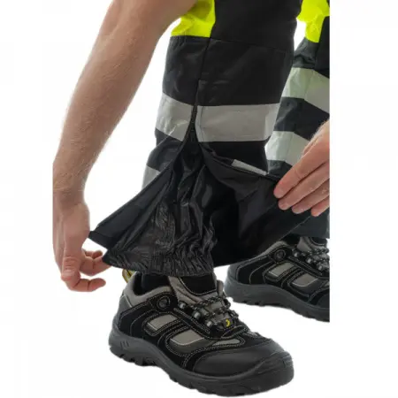 Полукомбинезон BRODEKS KW 406 зимний (желтый/черный)