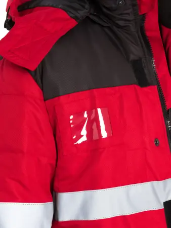 Костюм НОРДМЕН зимний с СОП с ПК (красный/чёрный)