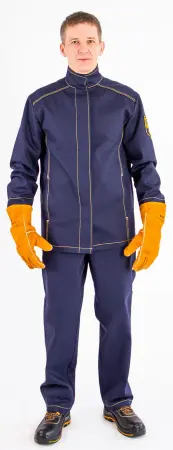 Костюм сварщика ВОЛАТ с БР 2 класс (синий)