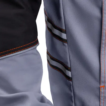 Костюм РИВЕР с БР (серый/черный/оранжевый)