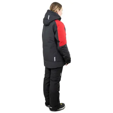 Куртка BRODEKS KW 208 женская зимняя (черный/красный) Куртка BRODEKS KW 208 женская зимняя (черный/красный)
