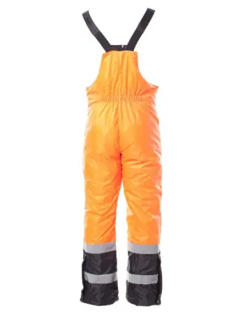 Костюм МЕТЕО зимний с ПК (оранжевый/черный)