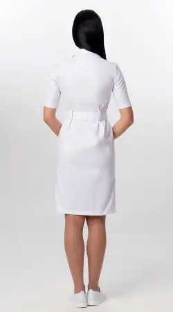 Халат ИРИДА женский (белый) женские медицинские