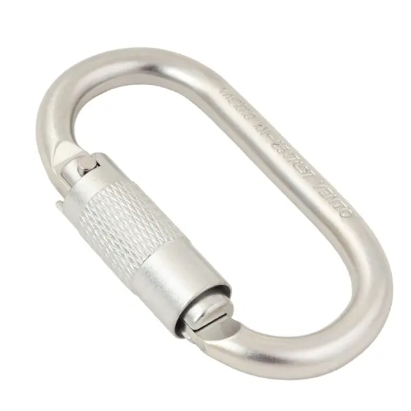 Карабин СТАЛЬНОЙ ОВАЛ с байонетной муфтой 16мм