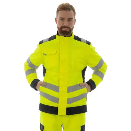 Куртка BRODEKS KS 225 сигнальная (желтый/черный)