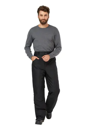 Брюки ДЭЛФ зимние (черный)