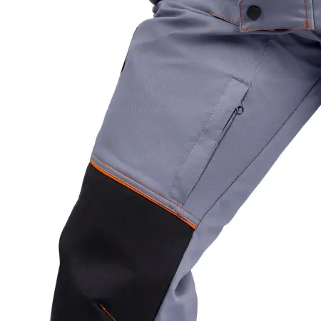 Костюм РИВЕР с БР (серый/черный/оранжевый)