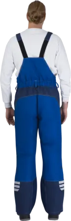 Полукомбинезон ЭДВАНС зимний (синий/васильковый)
