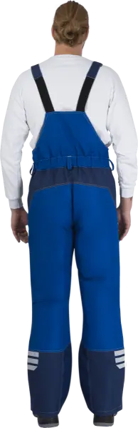 Полукомбинезон ЭДВАНС зимний (синий/васильковый)