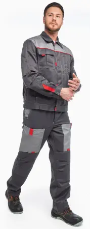 Костюм ФАВОРИТ-2 с ПК (т.серый)