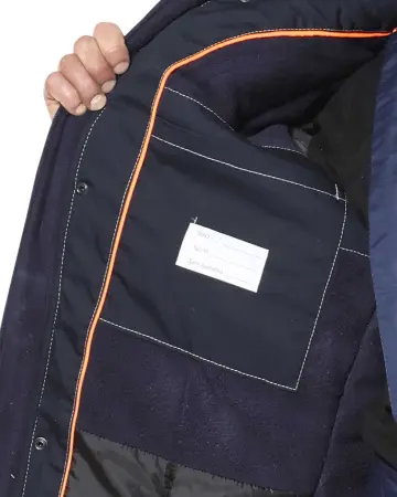 Куртка СИРИУС-ОЗОН зимняя (синий/серый)