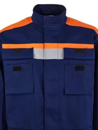 Комплект ЭНЕРГИЯ-А специальный с курткой-накидкой и БР (т.синий/оранжевый)