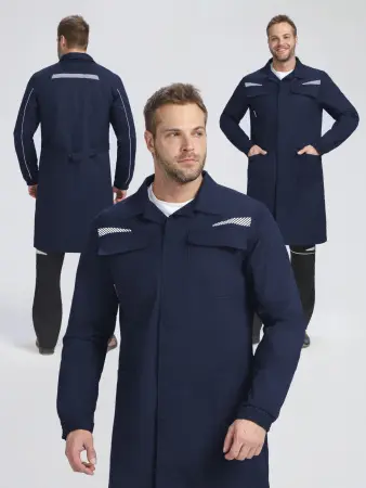 Халат PROFLINE SPECIALIST (т.синий)