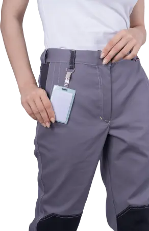 Брюки ЭДВАНС женские (серый/т.серый/черный)