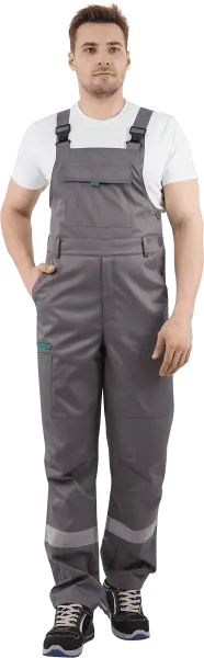 Костюм ГАЛАКТИКА с ПК (серый/бирюзовый)