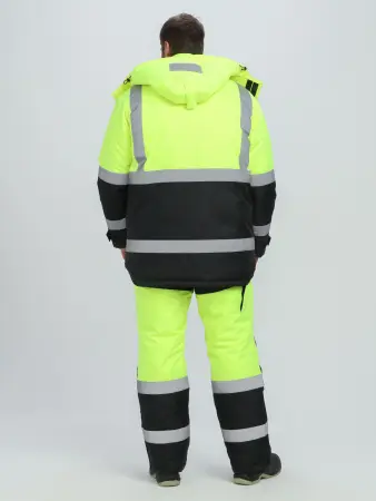 Костюм PROFLINE SPECIALIST зимний сигнальный с БР (желтый/черный)