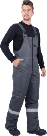 Костюм ЕНИСЕЙ зимний с ПК (серый/красный)