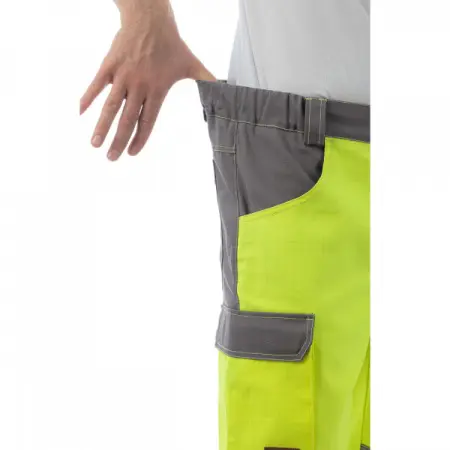 Брюки BRODEKS MS38-61 мультизащитные (желтый/серый) Брюки BRODEKS MS38-61 мультизащитные (желтый/серый)