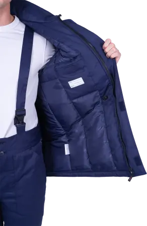 Куртка СПЕЦ зимняя (т.синий/васильковый)