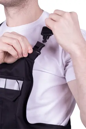 Полукомбинезон СТРОНГ (черный) Полукомбинезон СТРОНГ (черный)