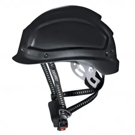 Каска защитная UVEX ФЕОС АЛПАЙН с храповиком (черный)