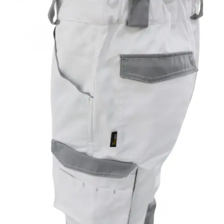 Полукомбинезон BRODEKS KS 402 (белый/серый)