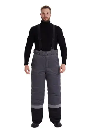 Костюм ЗИМНИК зимний с БР (т.серый/черный/красный) Костюм ЗИМНИК зимний с БР (т.серый/черный/красный)