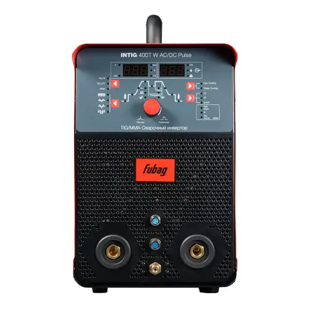 Инвертор FUBAG INTIG 400 T W AC/DC PULSE+горелка FB TIG 450W 4m+переходник+модуль охлаждения+тележка