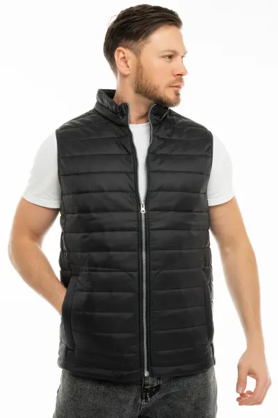 Жилет J-01 зимний (черный)