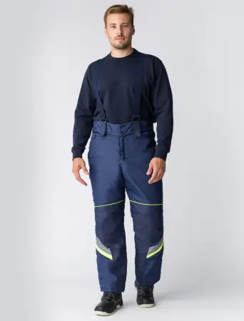 Брюки с бретелями зимние PROFLINE SPECIALIST, темно-синий