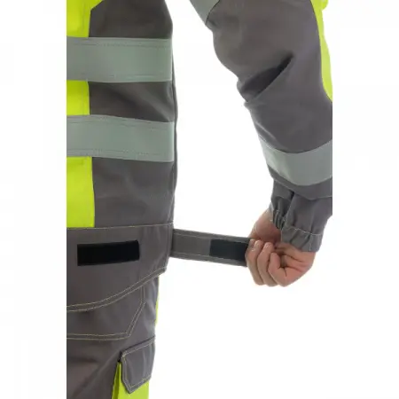 Куртка BRODEKS MS28-61 мультизащитная (желтый/серый)