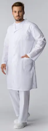 Халат КЛАССИКА (белый) женские медицинские