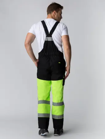 Костюм ДОРОЖНИК С-2 с ПК (лимонный/черный)