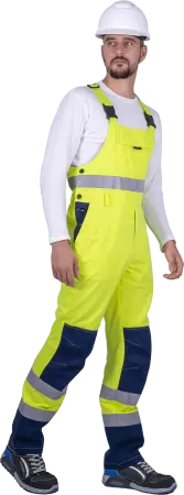 Костюм РЕФЛЕКТ-1 сигнальный с ПК (желтый/синий)