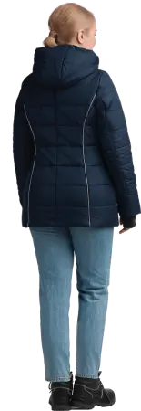 Куртка ФЬЮЖЕН женская зимняя (т.синий)