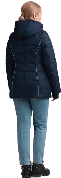 Куртка ФЬЮЖЕН женская зимняя (т.синий)