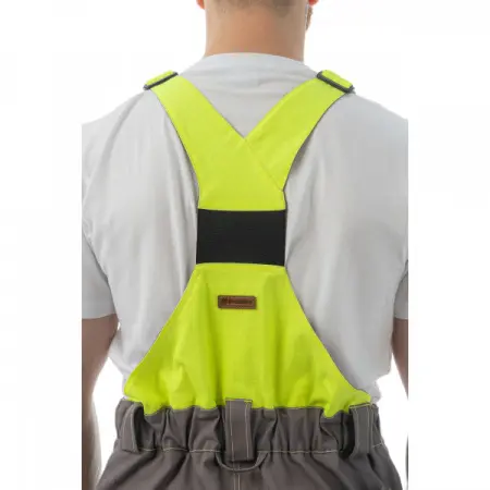 Полукомбинезон BRODEKS MS48-61 мультизащитный (желтый/серый)