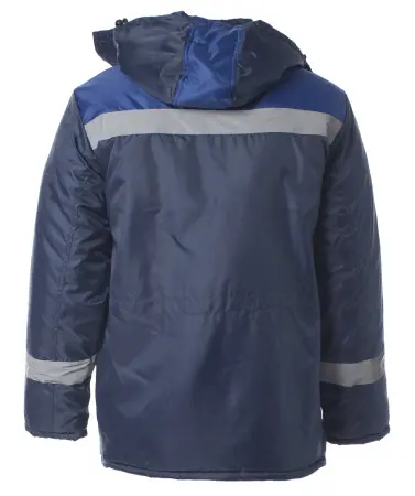Куртка СТАНДАРТ зимняя с СОП (т.синий/васильковый)
