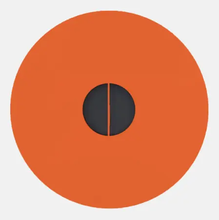 Респиратор RB-200 GREY/ORANGE с клапаном (серый/оранжевый)