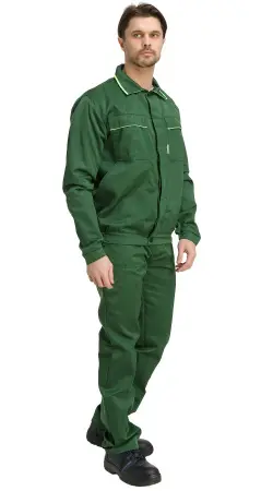 Костюм RONTA KS622 с ПК (т.зеленый/лаймовый)