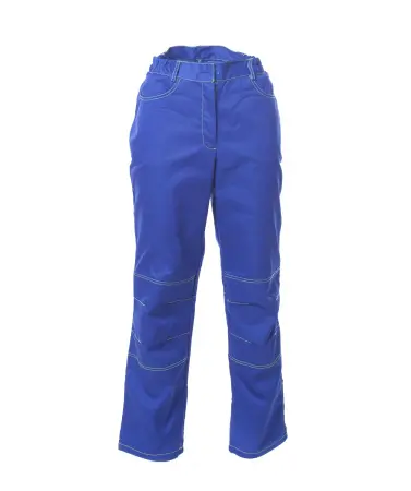 Костюм ВЕСТА женский с БР (васильковый/лимонный)