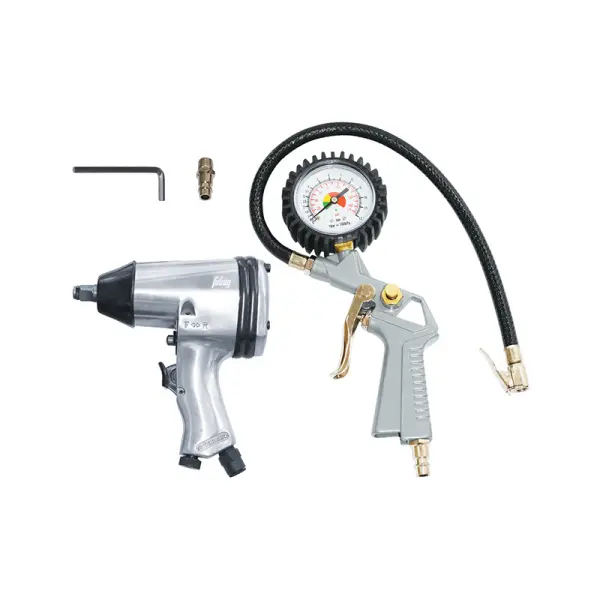 Набор пневмоинструмента FUBAG 2 предмета (пневмогайковерт+пневмопистолет)