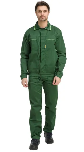 Костюм RONTA KS622 с ПК (т.зеленый/лаймовый) Костюм RONTA KS622 с ПК (т.зеленый/лаймовый)